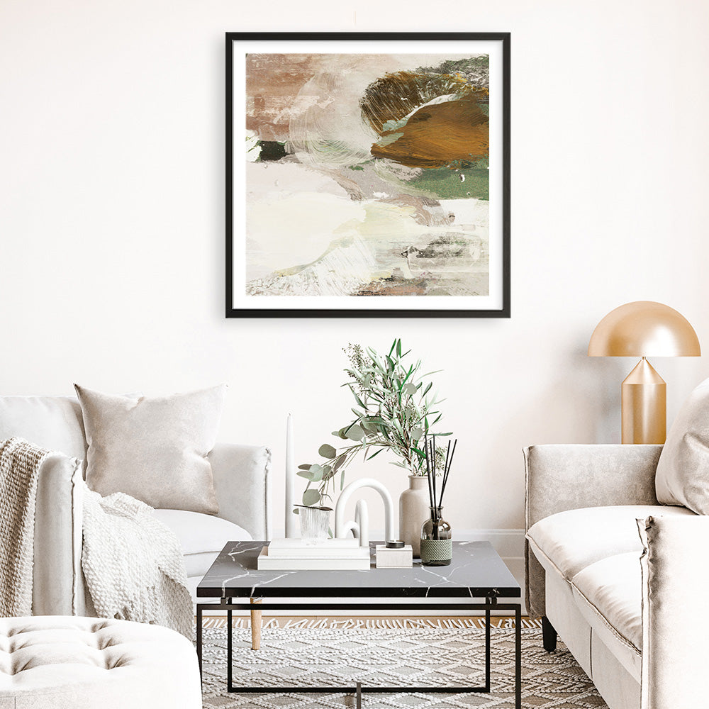 Shop Bistro (Square) Art Print a painted abstract themed wall art print from The Print Emporium wall artwork collection - Buy Australian made fine art painting style poster and framed prints for the home and your interior decor room, TPE-DH-242-AP