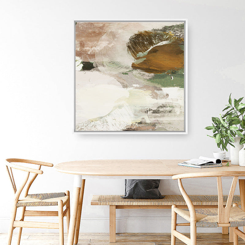 Shop Bistro (Square) Canvas Print a painted abstract themed framed canvas wall art print from The Print Emporium artwork collection - Buy Australian made fine art painting style stretched canvas prints for the home and your interior decor space, TPE-DH-242-CA-40X40-NF