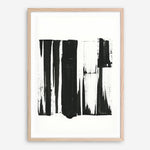 Shop Black Bars I Art Print a painted abstract themed wall art print from The Print Emporium wall artwork collection - Buy Australian made fine art painting style poster and framed prints for the home and your interior decor room, TPE-PC-WZ020-AP
