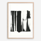 Shop Black Bars I Art Print a painted abstract themed wall art print from The Print Emporium wall artwork collection - Buy Australian made fine art painting style poster and framed prints for the home and your interior decor room, TPE-PC-WZ020-AP