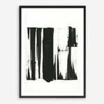 Shop Black Bars I Art Print a painted abstract themed wall art print from The Print Emporium wall artwork collection - Buy Australian made fine art painting style poster and framed prints for the home and your interior decor room, TPE-PC-WZ020-AP
