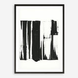 Shop Black Bars I Art Print a painted abstract themed wall art print from The Print Emporium wall artwork collection - Buy Australian made fine art painting style poster and framed prints for the home and your interior decor room, TPE-PC-WZ020-AP