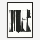 Shop Black Bars I Art Print a painted abstract themed wall art print from The Print Emporium wall artwork collection - Buy Australian made fine art painting style poster and framed prints for the home and your interior decor room, TPE-PC-WZ020-AP