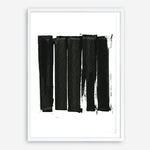 Shop Black Bars II Art Print a painted abstract themed wall art print from The Print Emporium wall artwork collection - Buy Australian made fine art painting style poster and framed prints for the home and your interior decor room, TPE-PC-WZ021-AP