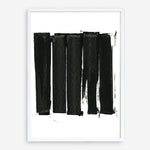 Shop Black Bars II Art Print a painted abstract themed wall art print from The Print Emporium wall artwork collection - Buy Australian made fine art painting style poster and framed prints for the home and your interior decor room, TPE-PC-WZ021-AP