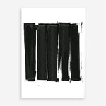 Shop Black Bars II Art Print a painted abstract themed wall art print from The Print Emporium wall artwork collection - Buy Australian made fine art painting style poster and framed prints for the home and your interior decor room, TPE-PC-WZ021-AP
