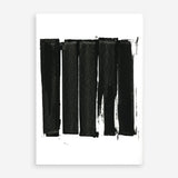 Shop Black Bars II Art Print a painted abstract themed wall art print from The Print Emporium wall artwork collection - Buy Australian made fine art painting style poster and framed prints for the home and your interior decor room, TPE-PC-WZ021-AP