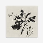 Shop Black Florals II (Square) Art Print a painted abstract themed wall art print from The Print Emporium wall artwork collection - Buy Australian made fine art painting style poster and framed prints for the home and your interior decor room, TPE-PC-EZ945-AP
