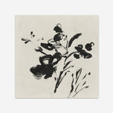 Shop Black Florals II (Square) Art Print a painted abstract themed wall art print from The Print Emporium wall artwork collection - Buy Australian made fine art painting style poster and framed prints for the home and your interior decor room, TPE-PC-EZ945-AP