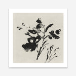 Shop Black Florals II (Square) Art Print a painted abstract themed wall art print from The Print Emporium wall artwork collection - Buy Australian made fine art painting style poster and framed prints for the home and your interior decor room, TPE-PC-EZ945-AP