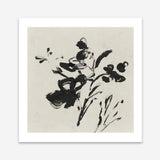 Shop Black Florals II (Square) Art Print a painted abstract themed wall art print from The Print Emporium wall artwork collection - Buy Australian made fine art painting style poster and framed prints for the home and your interior decor room, TPE-PC-EZ945-AP