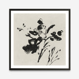 Shop Black Florals II (Square) Art Print a painted abstract themed wall art print from The Print Emporium wall artwork collection - Buy Australian made fine art painting style poster and framed prints for the home and your interior decor room, TPE-PC-EZ945-AP