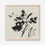 Shop Black Florals II (Square) Art Print a painted abstract themed wall art print from The Print Emporium wall artwork collection - Buy Australian made fine art painting style poster and framed prints for the home and your interior decor room, TPE-PC-EZ945-AP