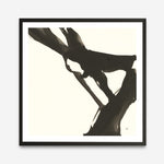 Shop Black Gesture I (Square) Art Print a painted abstract themed wall art print from The Print Emporium wall artwork collection - Buy Australian made fine art painting style poster and framed prints for the home and your interior decor room, TPE-WA-69344-AP
