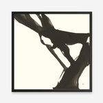 Shop Black Gesture I (Square) Art Print a painted abstract themed wall art print from The Print Emporium wall artwork collection - Buy Australian made fine art painting style poster and framed prints for the home and your interior decor room, TPE-WA-69344-AP