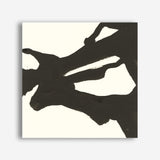 Shop Black Gesture II (Square) Canvas Print a painted abstract themed framed canvas wall art print from The Print Emporium artwork collection - Buy Australian made fine art painting style stretched canvas prints for the home and your interior decor space, TPE-WA-69345-CA-40X40-NF