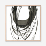 Shop Black Streaks II (Square) Art Print a painted abstract themed wall art print from The Print Emporium wall artwork collection - Buy Australian made fine art painting style poster and framed prints for the home and your interior decor room, TPE-PC-PG285-AP