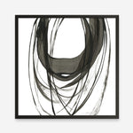 Shop Black Streaks II (Square) Art Print a painted abstract themed wall art print from The Print Emporium wall artwork collection - Buy Australian made fine art painting style poster and framed prints for the home and your interior decor room, TPE-PC-PG285-AP