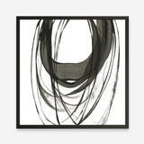 Shop Black Streaks II (Square) Art Print a painted abstract themed wall art print from The Print Emporium wall artwork collection - Buy Australian made fine art painting style poster and framed prints for the home and your interior decor room, TPE-PC-PG285-AP