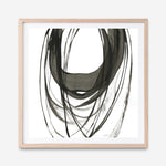 Shop Black Streaks II (Square) Art Print a painted abstract themed wall art print from The Print Emporium wall artwork collection - Buy Australian made fine art painting style poster and framed prints for the home and your interior decor room, TPE-PC-PG285-AP
