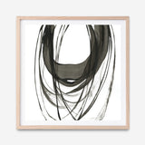 Shop Black Streaks II (Square) Art Print a painted abstract themed wall art print from The Print Emporium wall artwork collection - Buy Australian made fine art painting style poster and framed prints for the home and your interior decor room, TPE-PC-PG285-AP