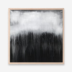 Shop Black & White Abstract I (Square) Art Print a painted abstract themed wall art print from The Print Emporium wall artwork collection - Buy Australian made fine art painting style poster and framed prints for the home and your interior decor room, TPE-888-AP