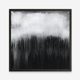 Shop Black & White Abstract I (Square) Art Print a painted abstract themed wall art print from The Print Emporium wall artwork collection - Buy Australian made fine art painting style poster and framed prints for the home and your interior decor room, TPE-888-AP