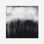 Shop Black & White Abstract I (Square) Art Print a painted abstract themed wall art print from The Print Emporium wall artwork collection - Buy Australian made fine art painting style poster and framed prints for the home and your interior decor room, TPE-888-AP