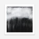 Shop Black & White Abstract I (Square) Art Print a painted abstract themed wall art print from The Print Emporium wall artwork collection - Buy Australian made fine art painting style poster and framed prints for the home and your interior decor room, TPE-888-AP
