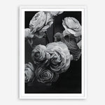 Shop Black & White Bouquet Art Print a floral themed painted wall art print from The Print Emporium wall artwork collection - Buy Australian made fine art painting style poster and framed prints for the home and your interior decor room, TPE-006-AP