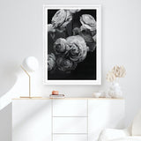 Shop Black & White Bouquet Art Print a floral themed painted wall art print from The Print Emporium wall artwork collection - Buy Australian made fine art painting style poster and framed prints for the home and your interior decor room, TPE-006-AP