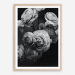 Shop Black & White Bouquet Art Print a floral themed painted wall art print from The Print Emporium wall artwork collection - Buy Australian made fine art painting style poster and framed prints for the home and your interior decor room, TPE-006-AP