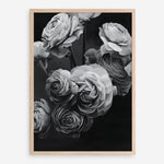 Shop Black & White Bouquet Art Print a floral themed painted wall art print from The Print Emporium wall artwork collection - Buy Australian made fine art painting style poster and framed prints for the home and your interior decor room, TPE-006-AP