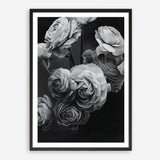Shop Black & White Bouquet Art Print a floral themed painted wall art print from The Print Emporium wall artwork collection - Buy Australian made fine art painting style poster and framed prints for the home and your interior decor room, TPE-006-AP