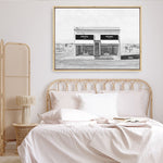 Shop Black & White Marfa Canvas Print abstract painted design wall artwork prints by The Print Emporium buy Australian made fine art poster and framed canvas wall decor prints for the home and add some interior inspiration for your bedroom living room dining room or home officeTPE-036-CA-35X46-NF