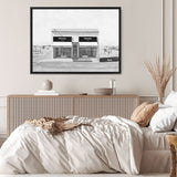 Black & White Marfa Canvas Print