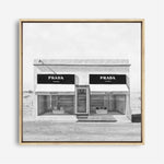 Shop Black & White Marfa (Square) Canvas Print abstract painted design wall artwork prints by The Print Emporium buy Australian made fine art poster and framed canvas wall decor prints for the home and add some interior inspiration for your bedroom living room dining room or home officeTPE-471-CA-40X40-NF