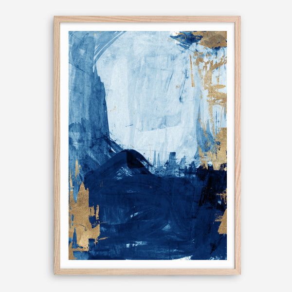 Shop Blackend I Art Print a painted abstract themed wall art print from The Print Emporium wall artwork collection - Buy Australian made fine art painting style poster and framed prints for the home and your interior decor room, TPE-PC-WZ085-AP