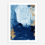 Shop Blackend I Art Print a painted abstract themed wall art print from The Print Emporium wall artwork collection - Buy Australian made fine art painting style poster and framed prints for the home and your interior decor room, TPE-PC-WZ085-AP