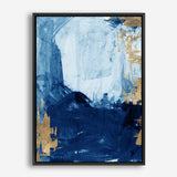 Shop Blackend I Canvas Print a painted abstract themed framed canvas wall art print from The Print Emporium artwork collection - Buy Australian made fine art painting style stretched canvas prints for the home and your interior decor space, TPE-PC-WZ085-CA-35X46-NF