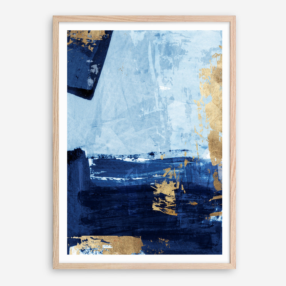 Shop Blackend II Art Print a painted abstract themed wall art print from The Print Emporium wall artwork collection - Buy Australian made fine art painting style poster and framed prints for the home and your interior decor room, TPE-PC-WZ086-AP