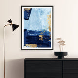 Shop Blackend II Art Print a painted abstract themed wall art print from The Print Emporium wall artwork collection - Buy Australian made fine art painting style poster and framed prints for the home and your interior decor room, TPE-PC-WZ086-AP