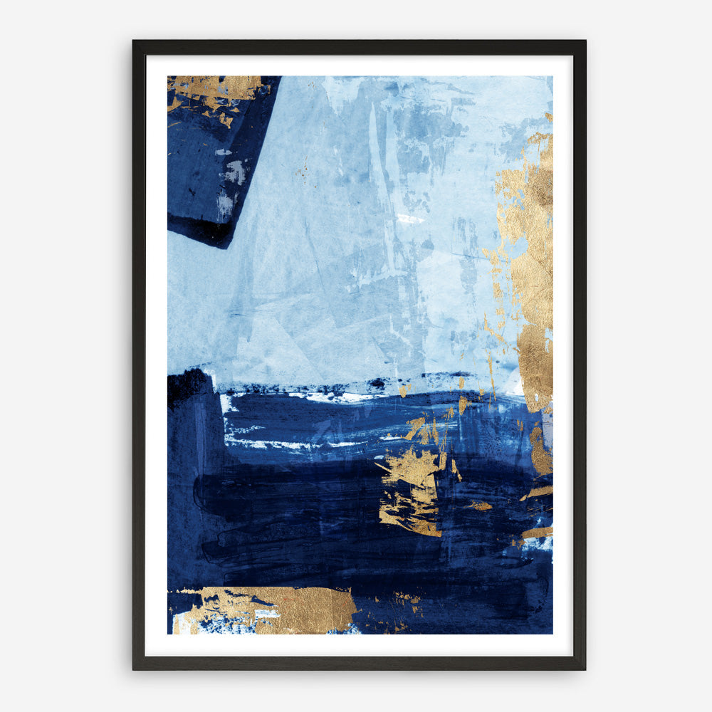 Shop Blackend II Art Print a painted abstract themed wall art print from The Print Emporium wall artwork collection - Buy Australian made fine art painting style poster and framed prints for the home and your interior decor room, TPE-PC-WZ086-AP