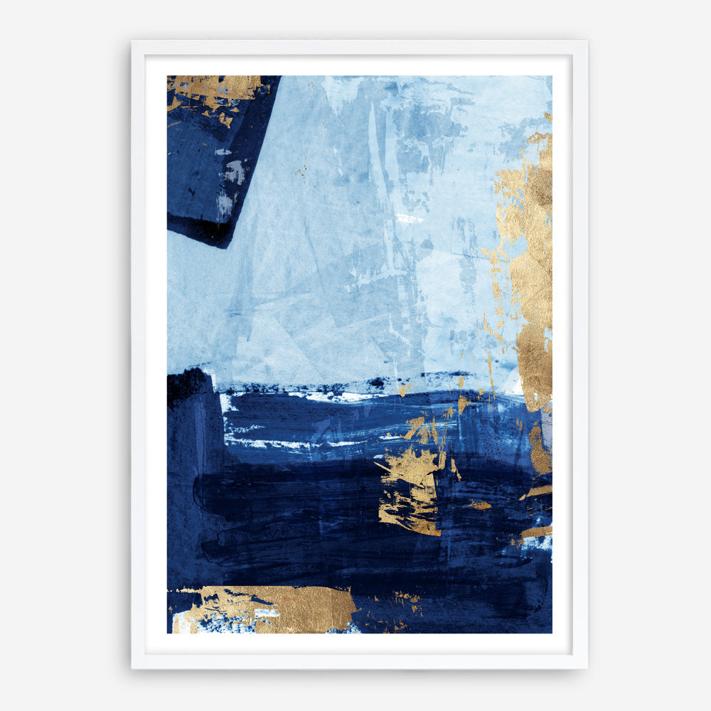 Shop Blackend II Art Print a painted abstract themed wall art print from The Print Emporium wall artwork collection - Buy Australian made fine art painting style poster and framed prints for the home and your interior decor room, TPE-PC-WZ086-AP