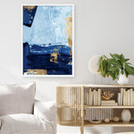 Shop Blackend II Art Print a painted abstract themed wall art print from The Print Emporium wall artwork collection - Buy Australian made fine art painting style poster and framed prints for the home and your interior decor room, TPE-PC-WZ086-AP