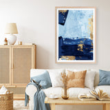 Shop Blackend II Art Print a painted abstract themed wall art print from The Print Emporium wall artwork collection - Buy Australian made fine art painting style poster and framed prints for the home and your interior decor room, TPE-PC-WZ086-AP