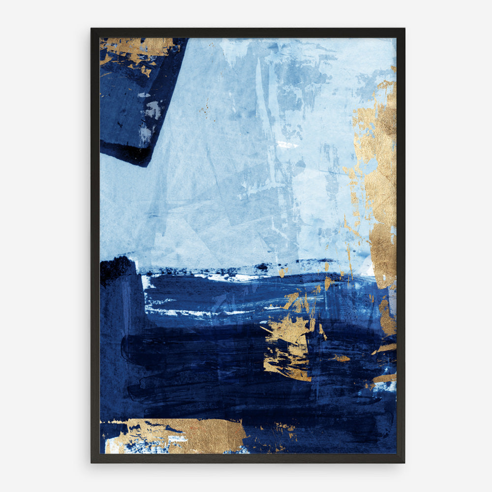 Shop Blackend II Art Print a painted abstract themed wall art print from The Print Emporium wall artwork collection - Buy Australian made fine art painting style poster and framed prints for the home and your interior decor room, TPE-PC-WZ086-AP