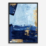 Shop Blackend II Art Print a painted abstract themed wall art print from The Print Emporium wall artwork collection - Buy Australian made fine art painting style poster and framed prints for the home and your interior decor room, TPE-PC-WZ086-AP