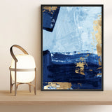 Shop Blackend II Art Print a painted abstract themed wall art print from The Print Emporium wall artwork collection - Buy Australian made fine art painting style poster and framed prints for the home and your interior decor room, TPE-PC-WZ086-AP