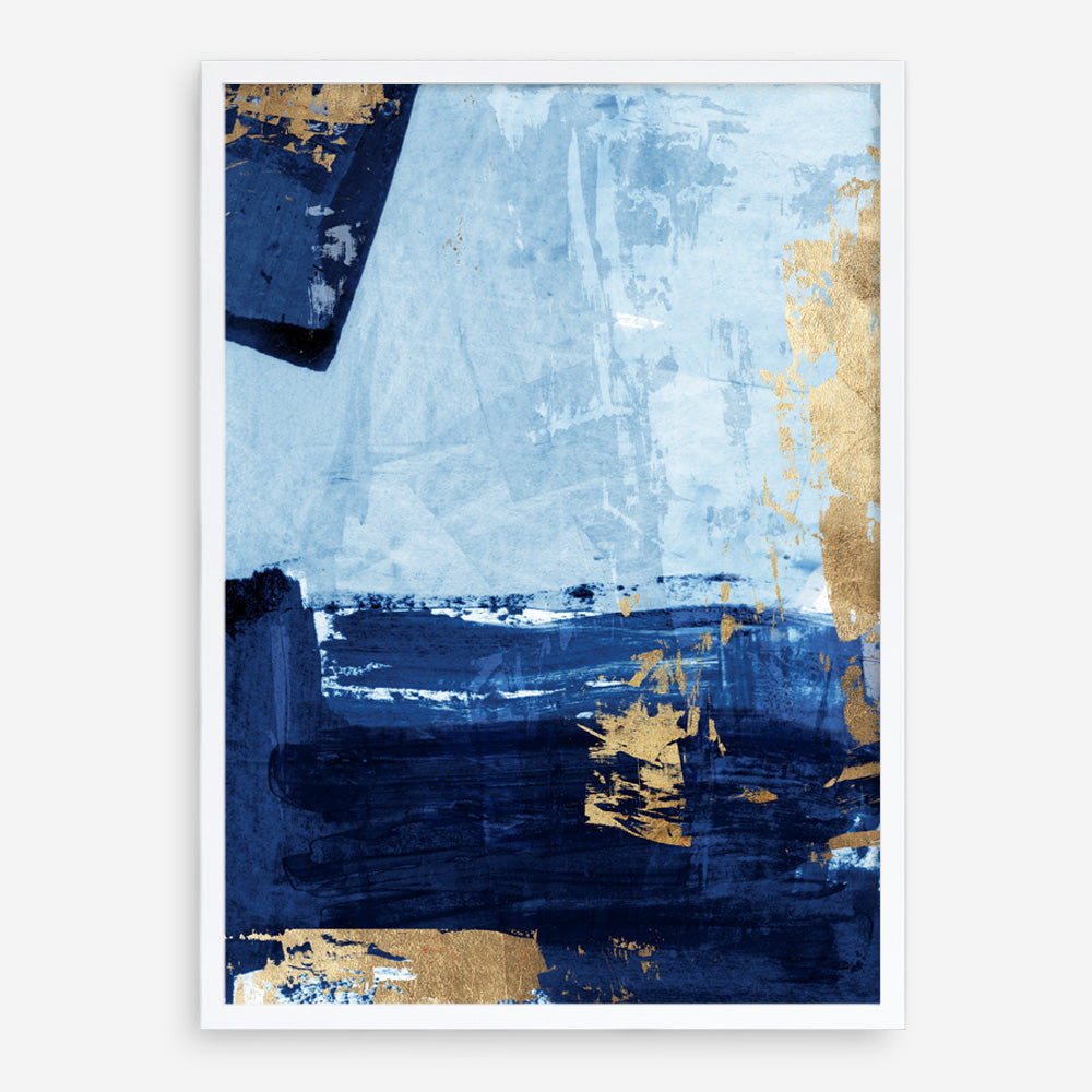 Shop Blackend II Art Print a painted abstract themed wall art print from The Print Emporium wall artwork collection - Buy Australian made fine art painting style poster and framed prints for the home and your interior decor room, TPE-PC-WZ086-AP